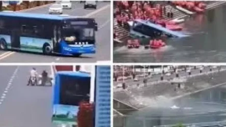 ՏԵՍԱՆՅՈՒԹ. Չինաստանում ավտոբուսն ընկել է ջրամբարը, ավելի քան 20 երեխա է մահացել