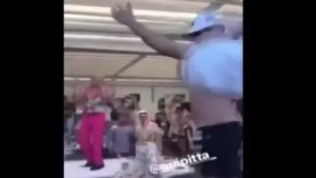 ՏԵՍԱՆՅՈՒԹ. Նեյմարի երեկույթում սեղանների պարել են հայերին հայտնի «Кайфуем» երգի տակ