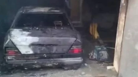 Երանոս գյուղում ավտոմեքենա է այրվել