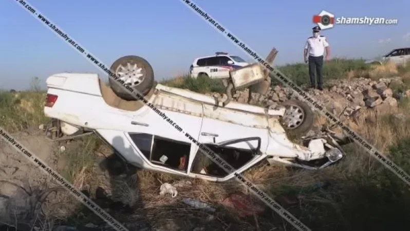 Խոշոր և ողբերգական ավտովթար Արմավիրի մարզում. կա 2 զոհ,1 վիրավոր