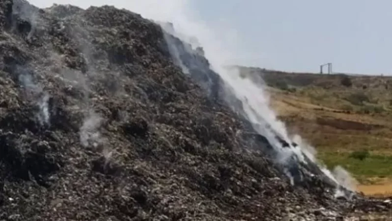 Երեք օր է հրշեջ-փրկարարները հրդեհաշիջման աշխատանքներ են իրականացնում Նուբարաշենի աղբավայրում. ԱԻՆ