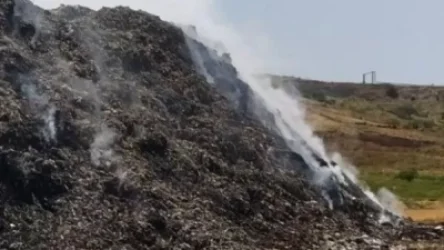 Երեք օր է հրշեջ-փրկարարները հրդեհաշիջման աշխատանքներ են իրականացնում Նուբարաշենի աղբավայրում. ԱԻՆ