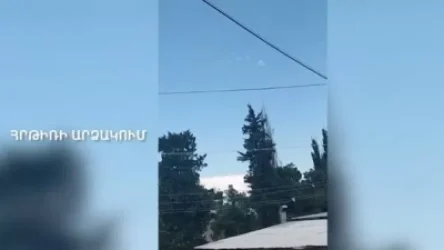 Ադրբեջանական «Elbit Hermes 900» ԱԹՍ-ի խոցումը