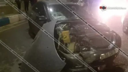 Երևանում բախվել են Mazda-ն, Ford-ն ու Nissan-ը. վարորդներից մեկը Դանիել Իոաննիսյանի քույրն է․ shamshyan.com