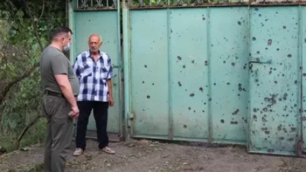 ՔԿ նախագահն այցելել է հրետակոծված սահմանամերձ բնակավայրեր