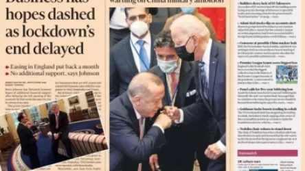 Թուրք լրագրողը մեկնաբանել է Բայդենի առաջ խոնարհված Էրդողանի լուսանկարը