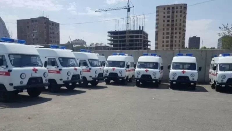 21 Line UAZ Brand Ambulances to Be Provided to Regions
