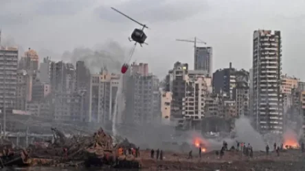 ՏԵՍԱՆՅՈՒԹ. Բեյրութի փողոցները պայթյունից որոշ ժամանակ անց