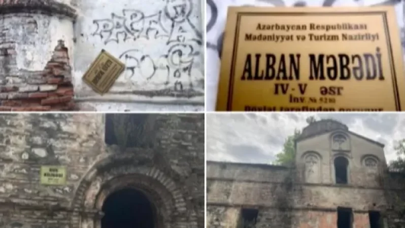 Ադրբեջանում հայկական եկեղեցին նախ «կնքել են» ալբանական, հետո դարձրել են «ռուսական»
