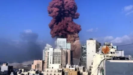 ՏԵՍԱՆՅՈՒԹ. Բեյրութի պայթյունի կադրերը մոտ տարածությունից