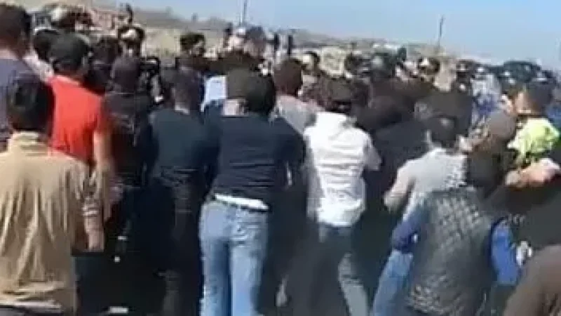 Ադրբեջանի Սաաթլի շրջանի բնակիչները բողոքի ակցիաներ են անցկացնում