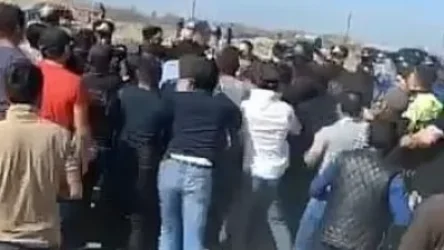 Ադրբեջանի Սաաթլի շրջանի բնակիչները բողոքի ակցիաներ են անցկացնում