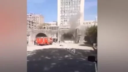 ՏԵՍԱՆՅՈՒԹ. Մանկական երկաթուղու թունելից թանձր ծուխ է դուրս գալիս, բայց կրակ դեռ չեն հայտնաբերել