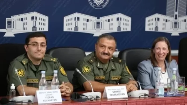 Լին Թրեյսին այցելել է ՊՆ Պաշտպանական ազգային հետազոտական համալսարան