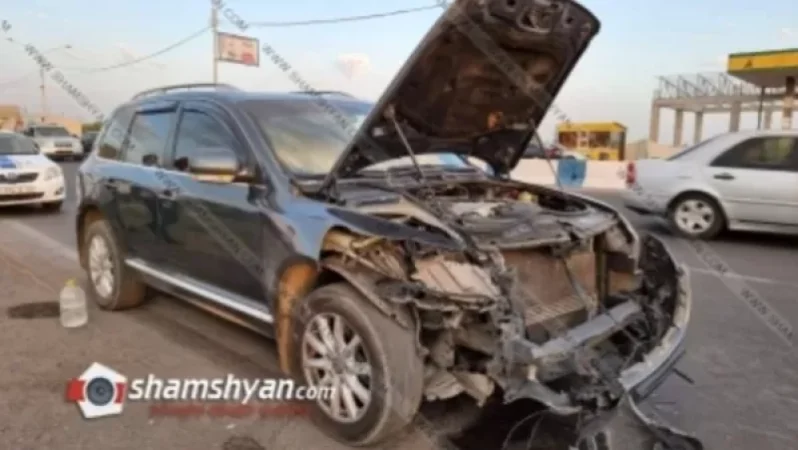 Խոշոր ավտովթար՝ Արմավիրի մարզում. բախվել են Volkswagen Tuareg-ն ու ՎԱԶ 2108-ը. կան վիրավորներ. Shamshyan. com