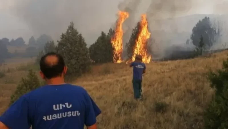 Գրանցվել է խոտածածկ տարածքներում բռնկված 29 հրդեհ