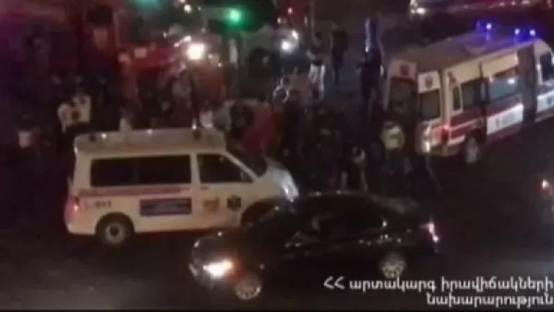 Major Accident at the Intersection of Nzhdeh and Sevan Streets: One Injured