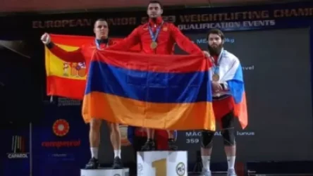 Ծանրորդ Սամվել Գասպարյանը դարձել է Մ23 տարեկանների Եվրոպայի չեմպիոն
