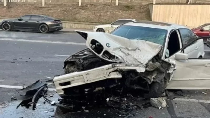 Խոշոր ավտովթար Դավթաշենի կամրջի վրա