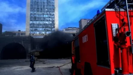 Մանկական երկաթուղու թունելում ծխահեռացման աշխատանքների ժամանակ երկու հրշեջ ծխահարվել է