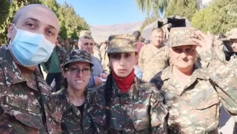 Լոռիում կազմավորված կամավորական ջոկատների զորավարժանքներին մասնակցում են նաև լոռեցի կանայք ու աղջիկներ