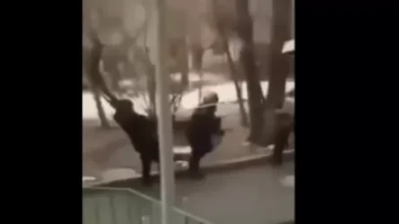 ՏԵՍԱՆՅՈՒԹ․ Ցուցարերները մեջքից հարվածում են ոստիկանին․ Ղազախստան