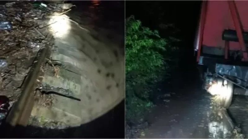 Լոռու մարզում 18 վագոն տեղափոխող էլեկտրաքարշը դուրս է եկել երկաթգծի ուղիներից