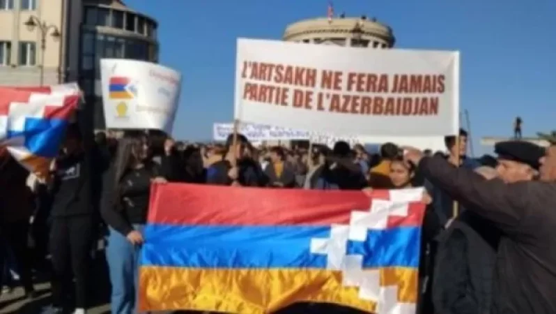 PHOTOS: A Mass Rally Has Started in Stepanakert