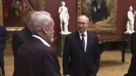 ՏԵՍԱՆՅՈՒԹ. Այվազյան է, այդ պատճառով հա՞ ցուցահանդեսի մասին հիշեցիք. Պուտինը՝ թանգարանի տնօրենին