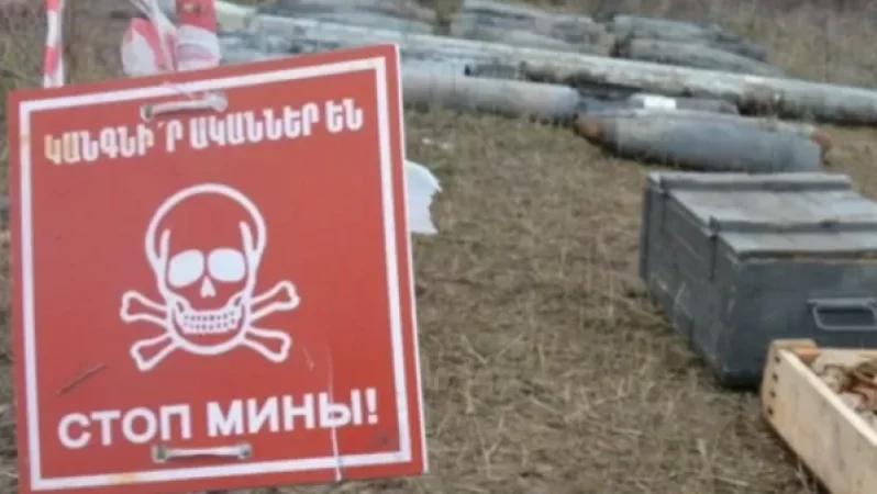 Արցախի քաղաքների հարակից տարածքներում զինամթերքի հայտնաբերում է իրականացվում