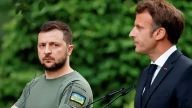 Ի՞նչ են քննարկել Մակրոնն ու Զելենսկին