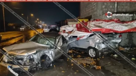 Կոտայքում իրար են բախվել «Mercedes»-ն ու «Honda»-ն