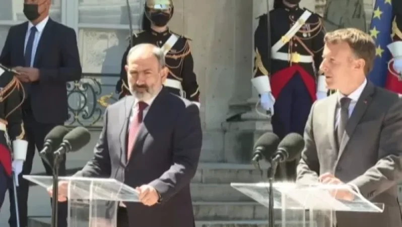 Փարիզում մեկնարկեց Փաշինյան-Մակրոն հանդիպումը