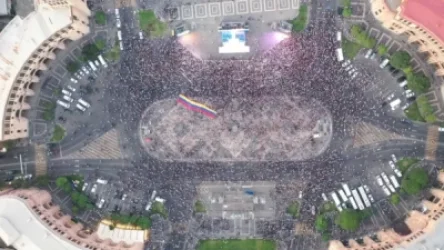 ՏԵՍԱՆՅՈՒԹ. Հանրահավաքի ավարտին հրապարակում 21.100 մարդ է եղել