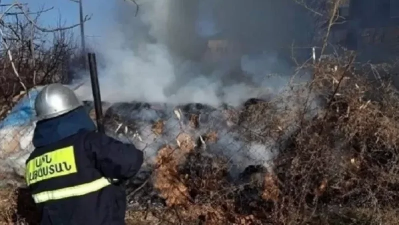 Currently, There Are Two Fires in Yerevan