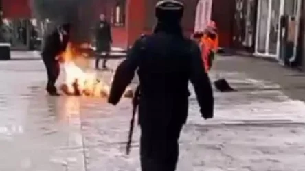 ՏԵՍԱՆՅՈՒԹ. 18+ Սարսափելի կադրեր՝ Մոսկվայից. ինքնահրկիզման դեպք է գրանցվել