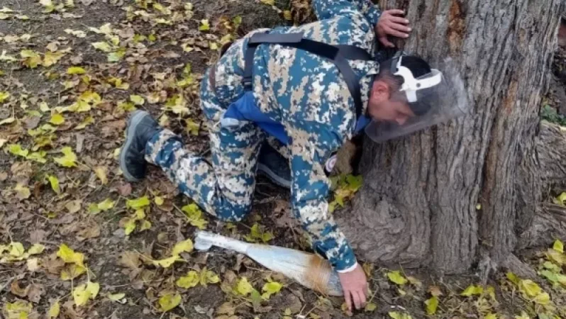 Արցախում հայտնաբերվել և ոչնչացվել են ավիառումբ, կասետային հրթիռներ, պայթուցիկներ. ԱԻՊԾ