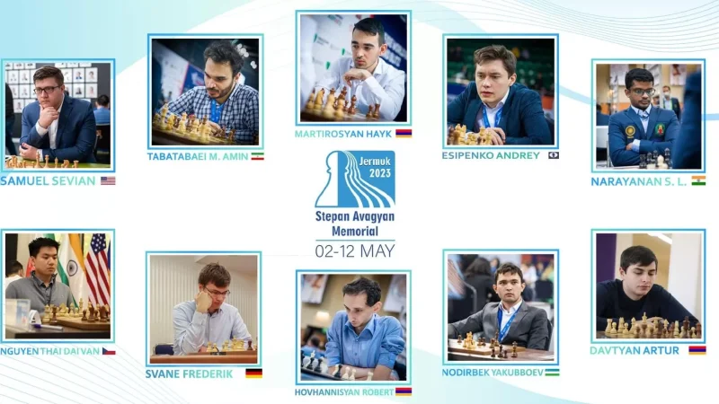 Տարբեր երկրների շախմատիստներ 10 օր կլինեն Ջերմուկ քաղաքում