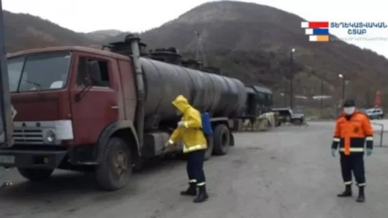 ՀՀ-ից Արցախ մուտք գործած 723 տրանսպորտային միջոց վերջին երեք օրերին ախտահանվել է