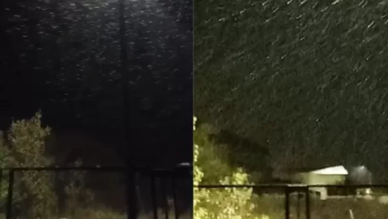 Սևանում ձյուն է տեղում