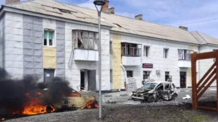 Նոր կադրեր են տարածվում Բելգորոդի շրջանի Շեբեկինոյի գնդակոծությունից