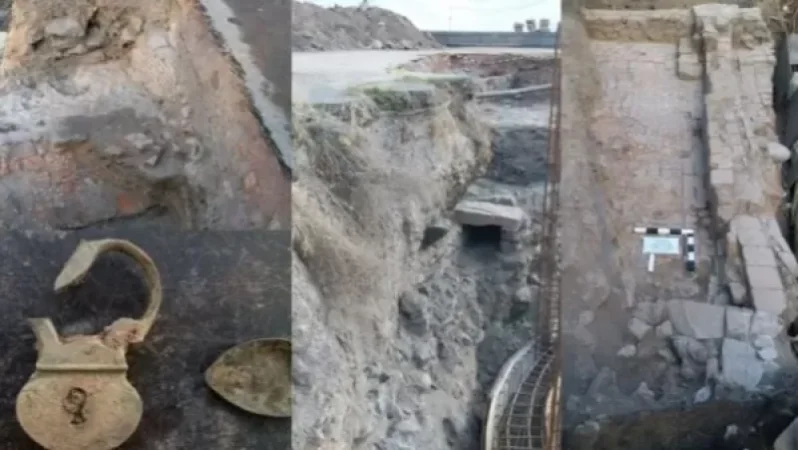 Երևանի կենտրոնում շինարարական աշխատանքների ընթացքում բացվել է մշակութային շերտ