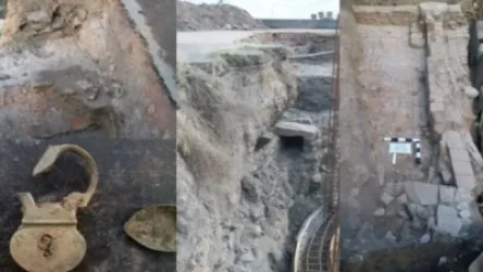 Երևանի կենտրոնում շինարարական աշխատանքների ընթացքում բացվել է մշակութային շերտ