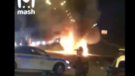 ՏԵՍԱՆՅՈՒԹ. Խոշոր հրդեհ Մոսկվայի օղակաձև ճանապարհի