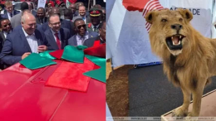 ԼՈՒՍԱՆԿԱՐՆԵՐ․ Զիմբաբվեում ի՞նչ նվեր է տվել և ստացել Լուկաշենկոն