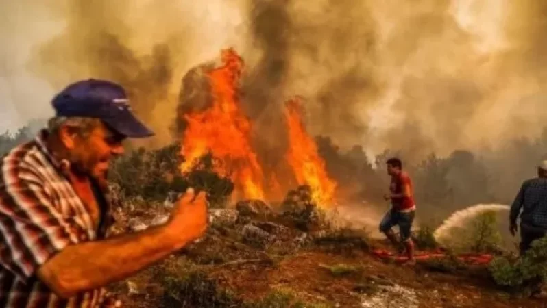 Հրդեհների պատճառով Թուրքիայի որոշ շրջաններում քրդերի իսկական որս է սկսվել