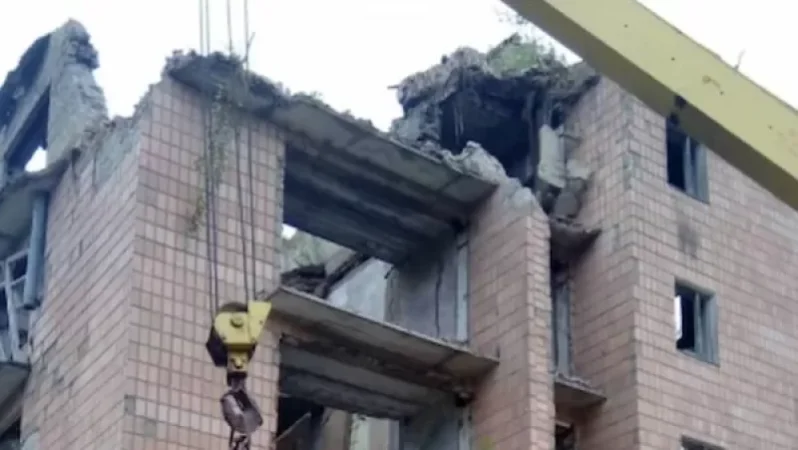 Մերձմոսկովյան շրջանում 5-հարկանի շենք է փլուզվել