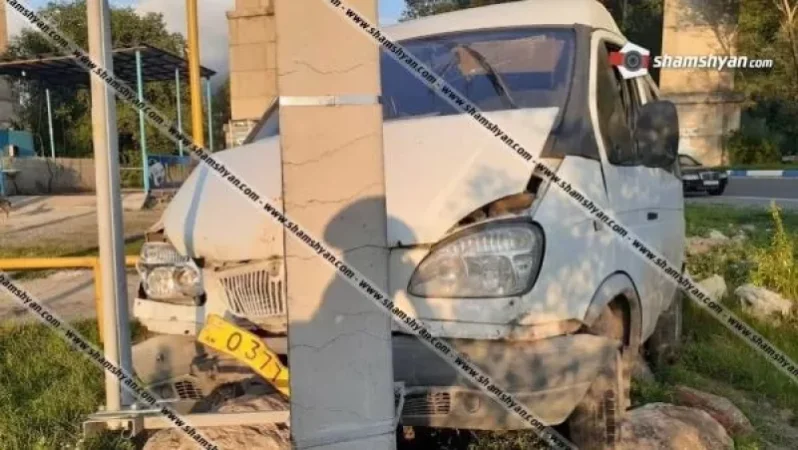 ГАЗель-ը բախվել է էլեկտրասյանը. վարորդը մահացել է
