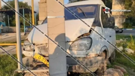 ГАЗель-ը բախվել է էլեկտրասյանը. վարորդը մահացել է