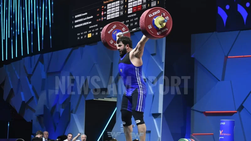 Գարիկ Կարապետյանը նվաճեց պոկում վարժության փոքր ոսկե մեդալը